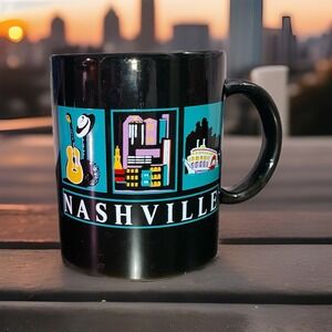 1993 The‎ Paradies Collection Nashville, TN Mug Cup Logo Black Excellent Cond
